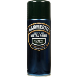 Hammerite Smooth Finish Aerosol Dark Green 400ml
