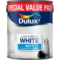 Dulux Matt Pure Brilliant White 3L