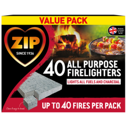 Zip Value Block Firelighters x 40