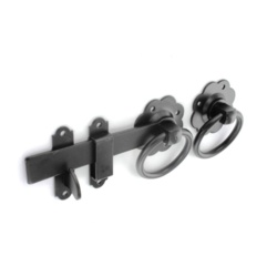 Securit Ring Gate Latch Black 150mm