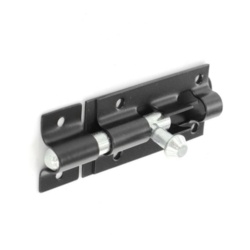 Securit Tower Bolt Black 75mm