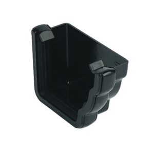 Floplast Niagra External Right Hand Stopend Black