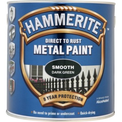 Hammerite Direct To Metal Smooth Dark Green 250ml