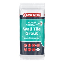 Everbuild Fast Set Waterproof Wall Grout White 500g