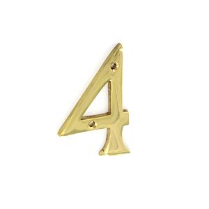 Brass House Number 4