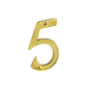 Brass House Number 5