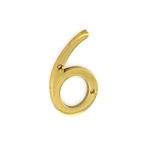 Brass House Number 6