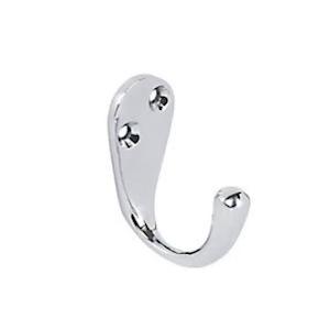 Chrome Plated Coat Hook 50mm S6108
