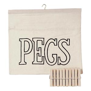 Cotton Peg Bag