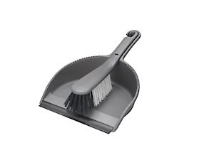 Addis Stiff Dustpan Set Metallic