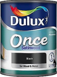Dulux Once Satinwood Pure Brilliant White 750ml