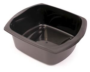 Addis Rectangular Washing Up Bowl Soft Black