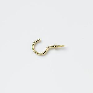 Cup Hook Brass 32mm x8