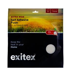 Exitext Self Adhesive Foam Brown 5m