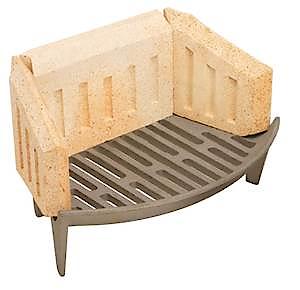 Pair of Brick Coal Saver Sides