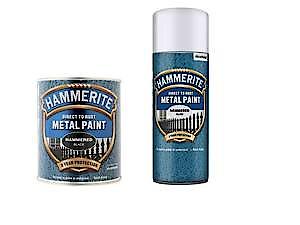 Hammerite Direct To Metal Hammer Black 750ml