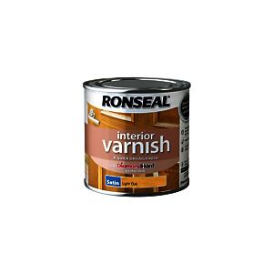 Interior Varnish Satin Light Oak 250ml