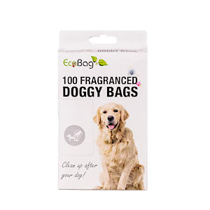 Scented Doggy Poo Bags x 100