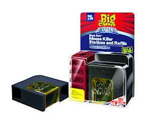 Big Cheese Mouse Block Bait Station & Refills