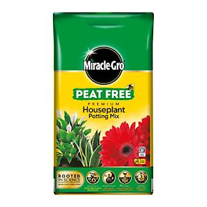 Miracle Gro Peat Free Compost House Plant 10L
