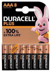Duracell Battery AAA x 8