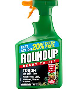 Tough Weed Killer Ready To Use 1L + 20% Free